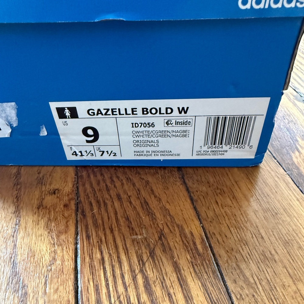 adidas Originals Gazelle Bold - Women's Size 9 - Platform Sneaker - Picture 11 of 12
